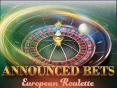 Announced Bets European Roulette